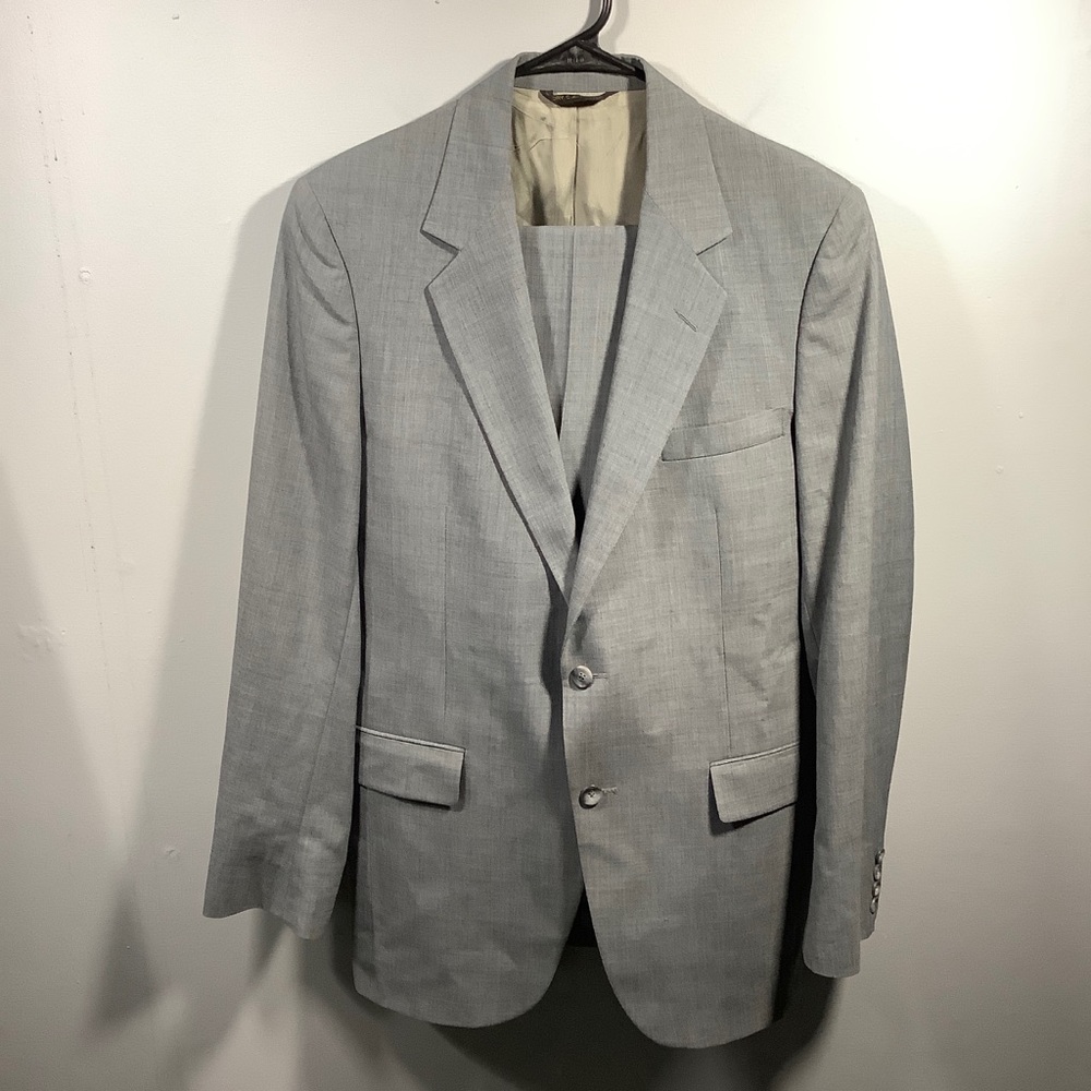 John Alexander 40L Two Piece Suit Gray 32x34